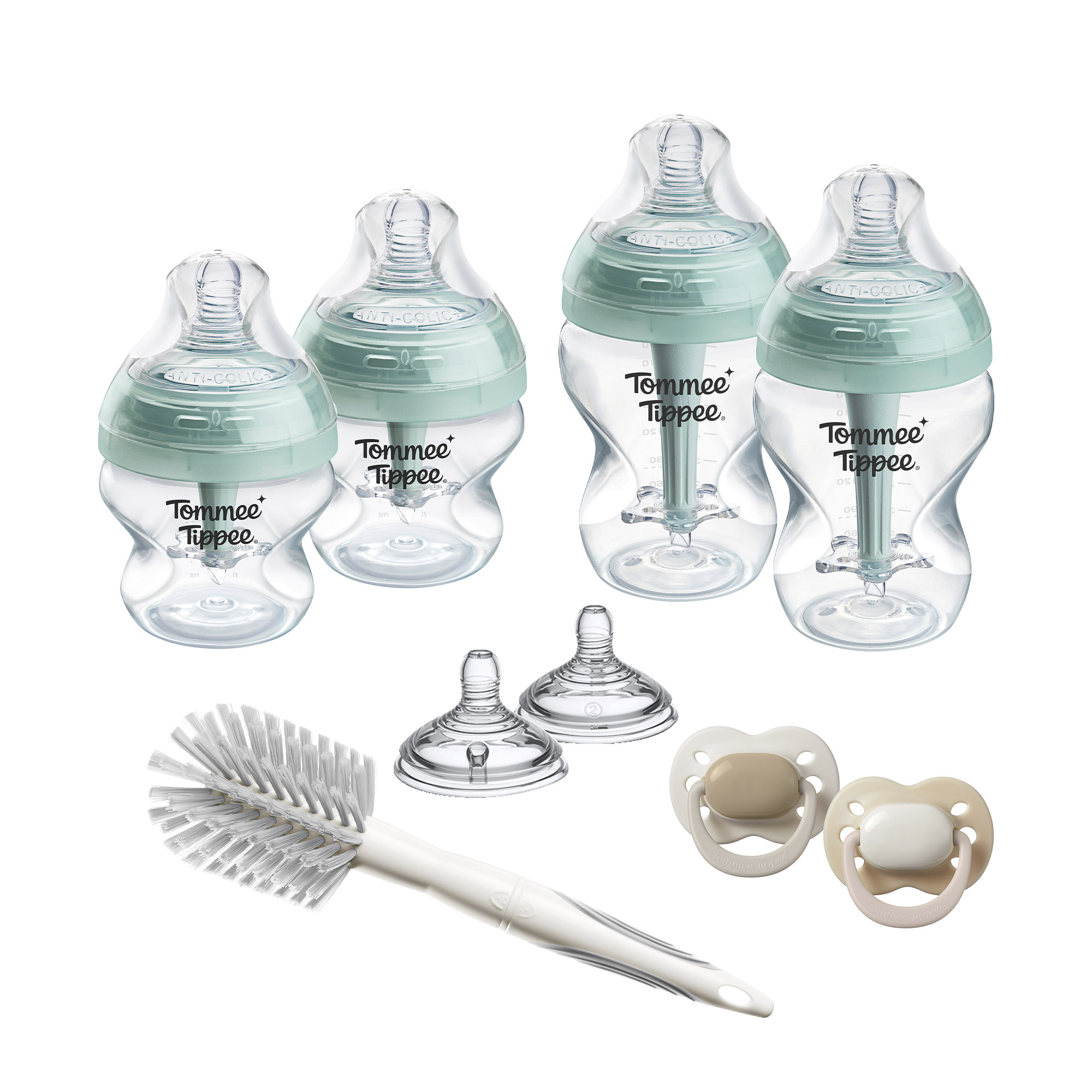 Tommee Tippee ADVANCED ANTI-COLIC újszülött kezdőcsomag önsterilizáló cumisüvegekkel 0h+